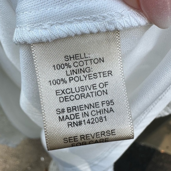 Altar’d State Women’s White Eyelet Dress Size Large - Picture 5 of 5